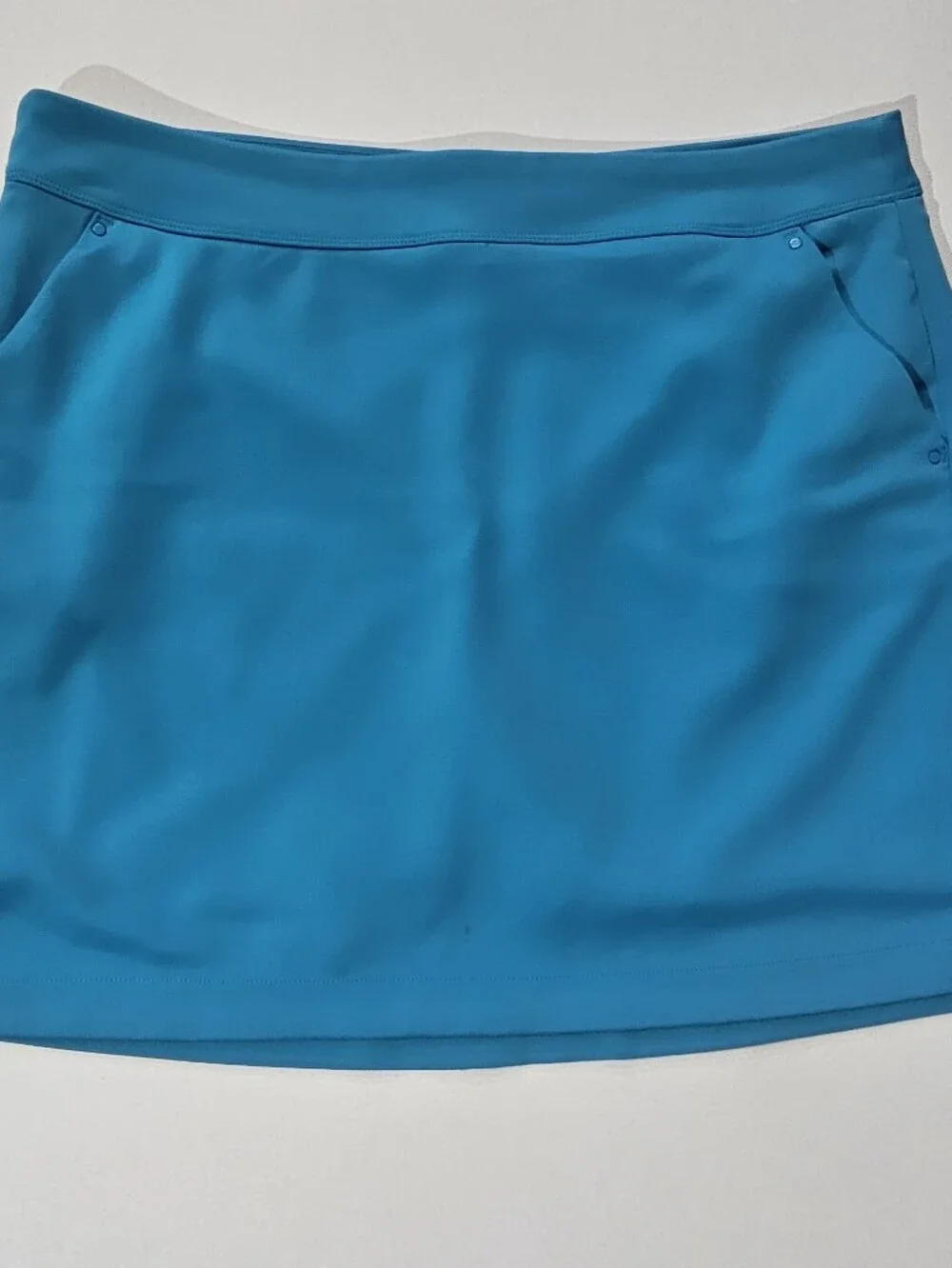 Greg Norman Womens Golf‎ Skort Large Aqua Blue Tennis Prep Activewear